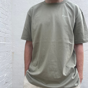 This Way Up Tee (Light Olive)